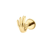 Mini Skeleton Hand Flat Back Stud