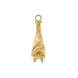 Sleepy Bat Hoop Charm