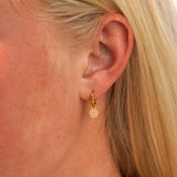 Smiley Hoop Charm