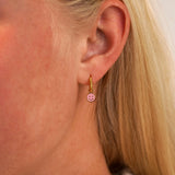 Smiley Hoop Charm