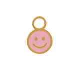 Smiley Hoop Charm