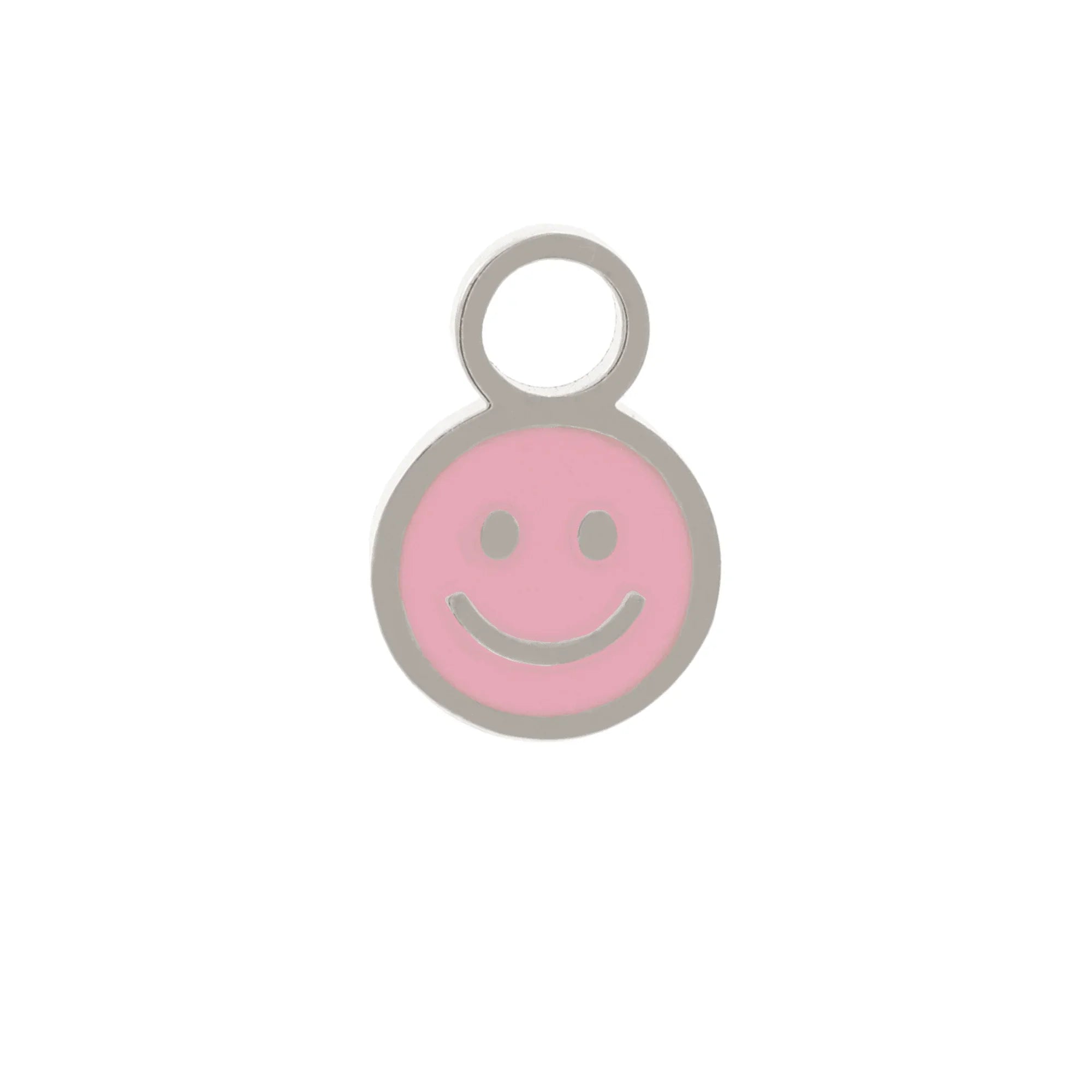 Smiley Hoop Charm