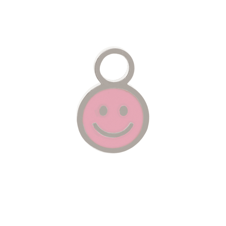 Smiley Hoop Charm