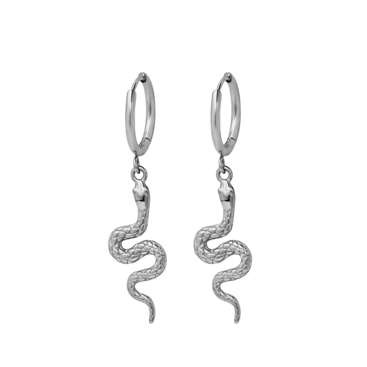 Snake Charm Hoops