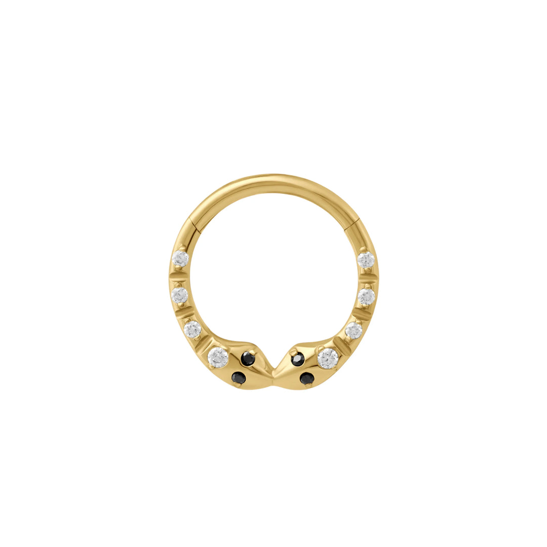 Snake Charmer Daith Hoop