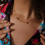 String of Hearts Choker Necklace