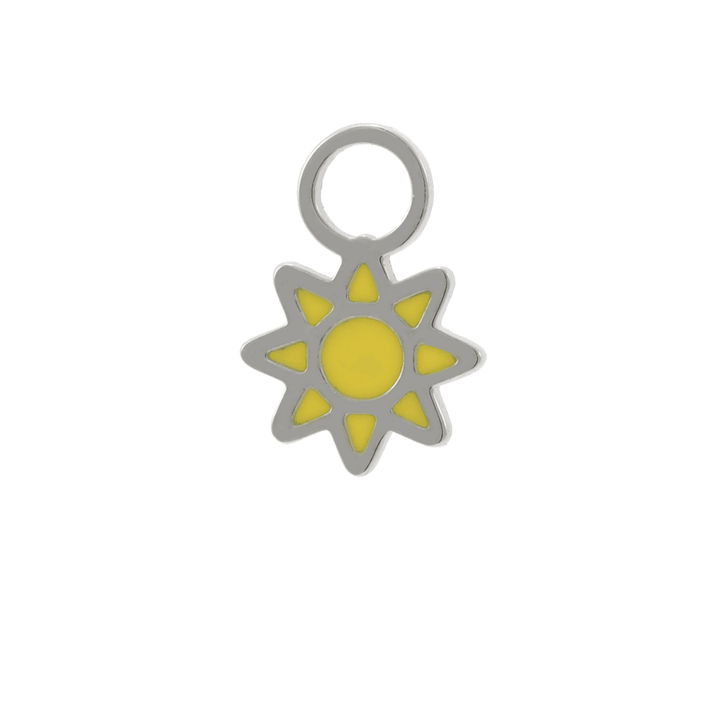 Sun Hoop Charm