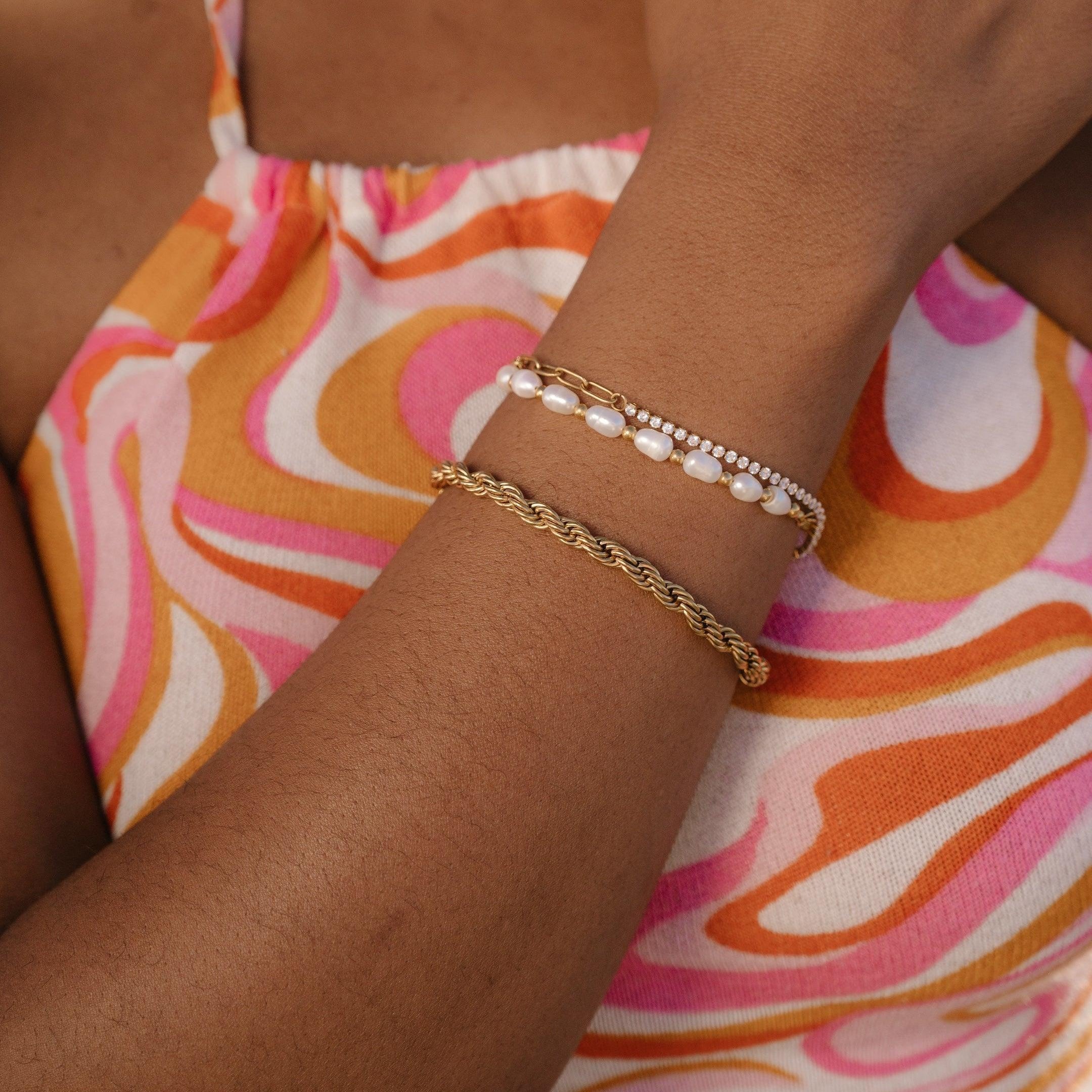 Sunkissed Pearl Bracelet