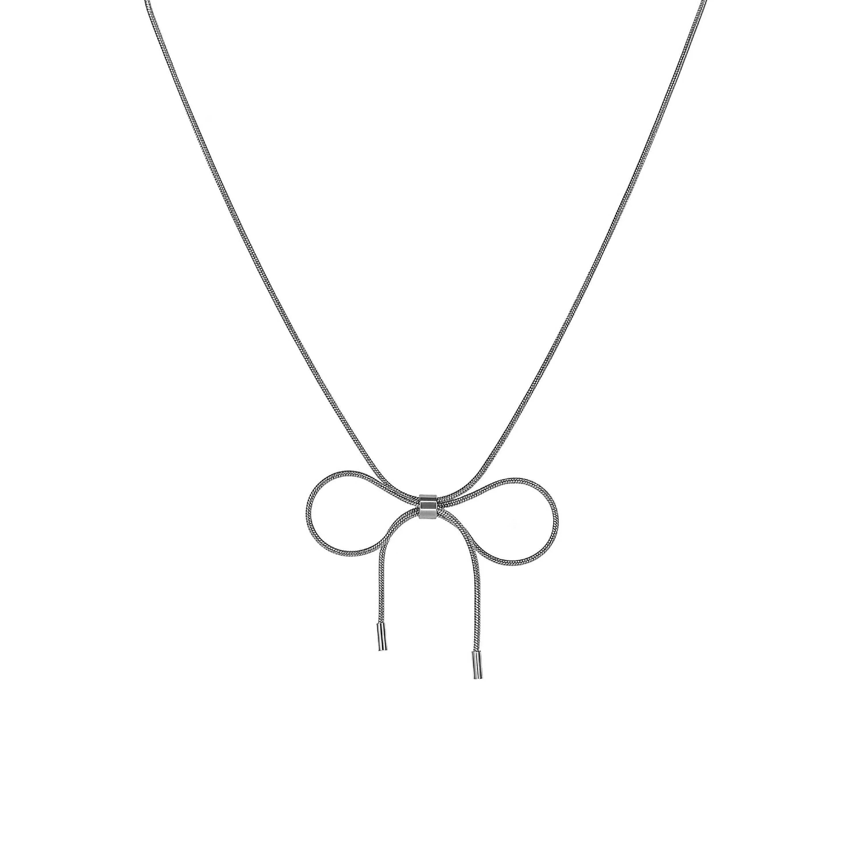 Tied Up With String Necklace