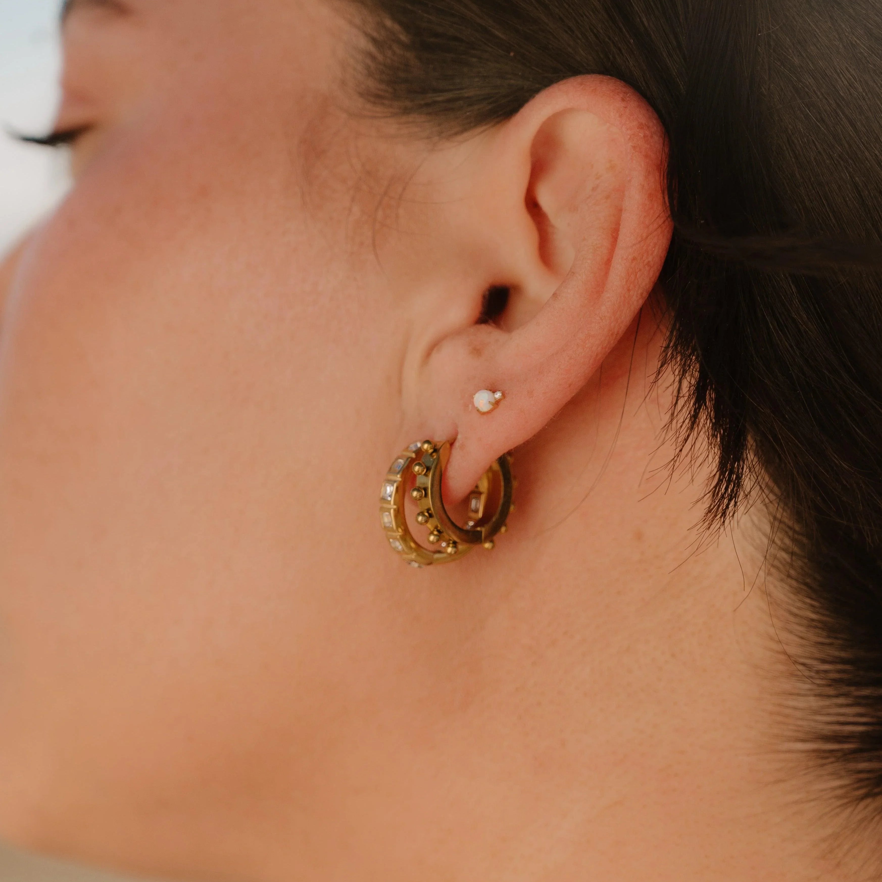 Tortuga Flat Back Stud