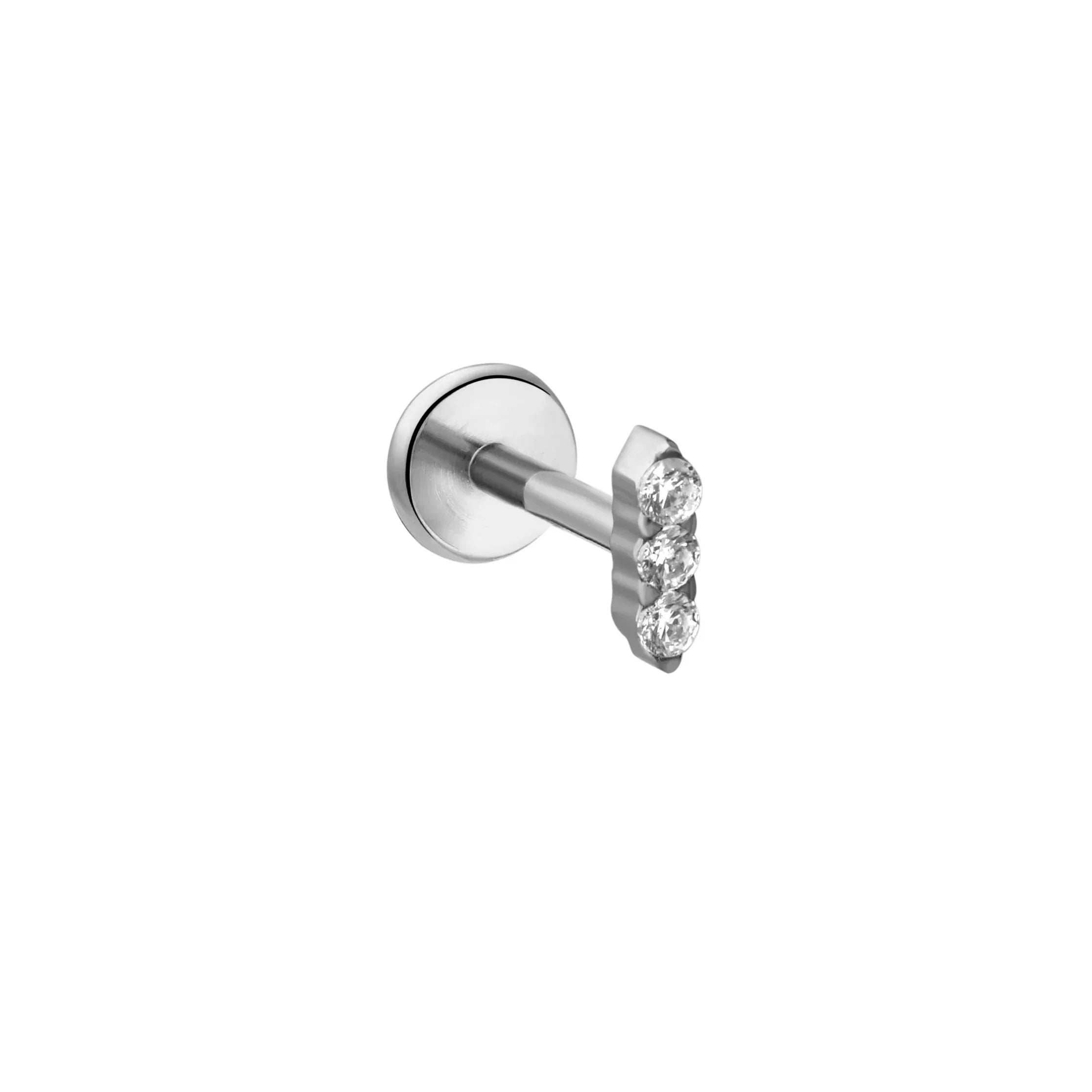Triple Take Flat Back Stud