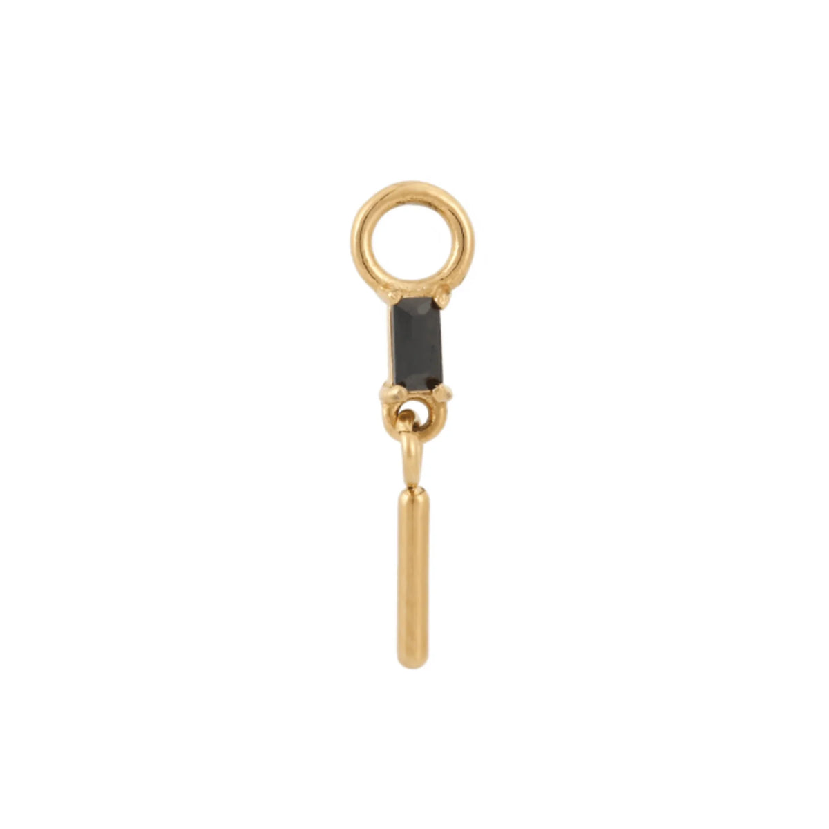 Tubular Bell Hoop Charm