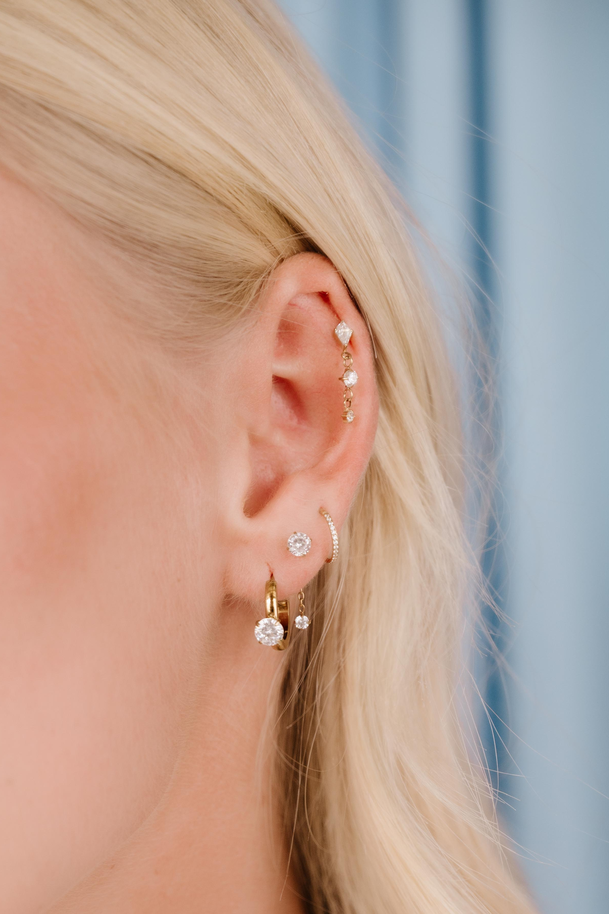 Selara Flat Back Stud