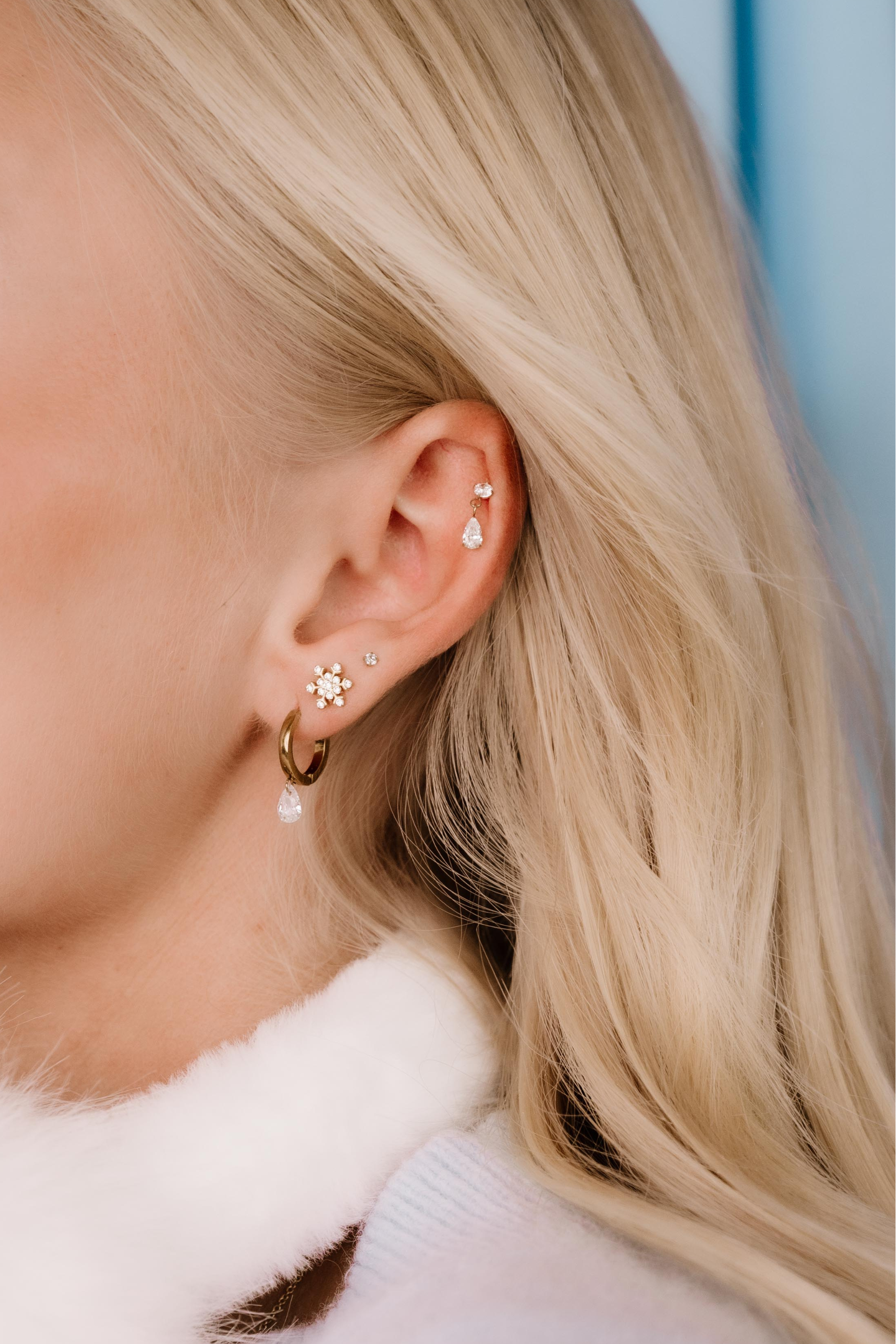 Lucine Flat Back Stud