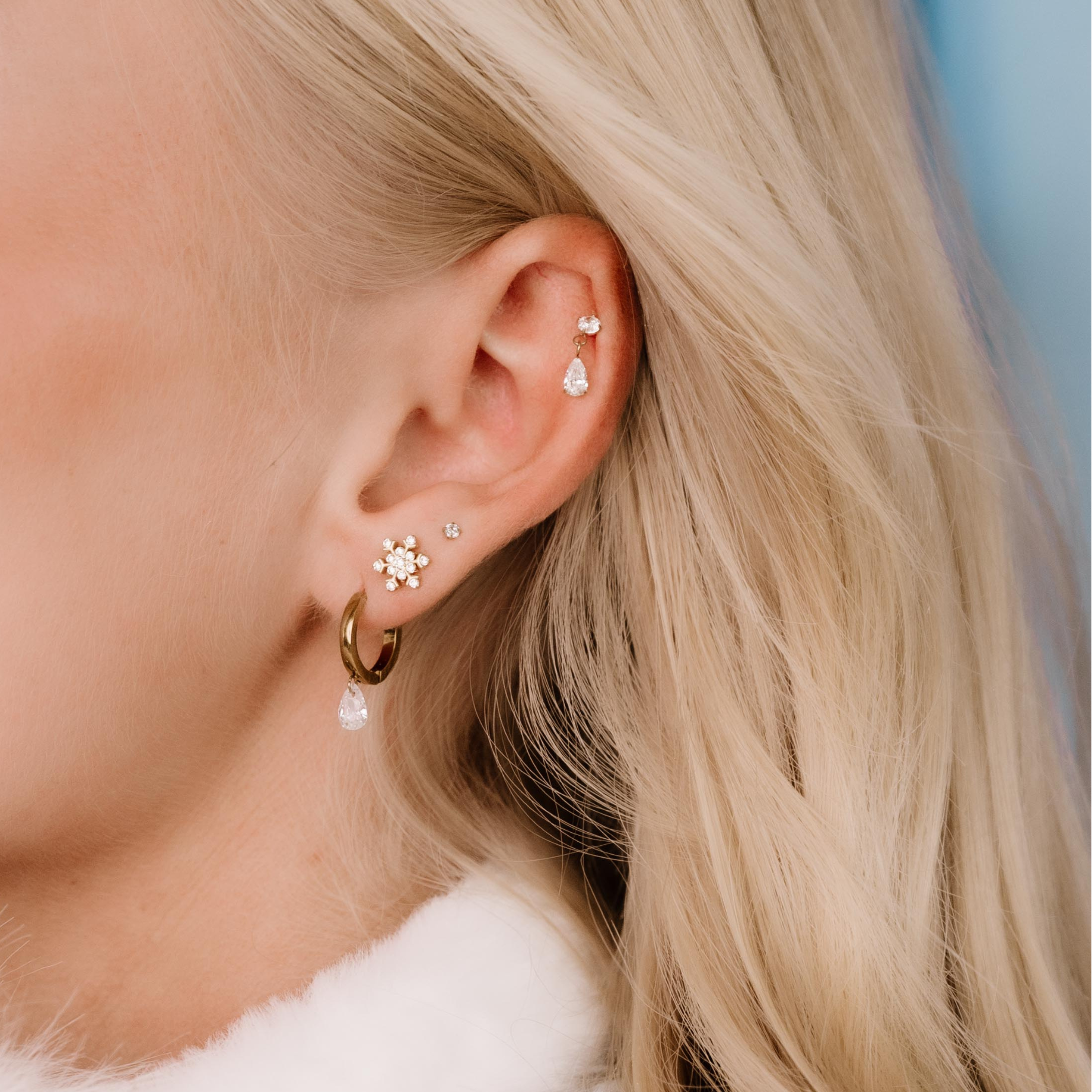 Lucine Flat Back Stud