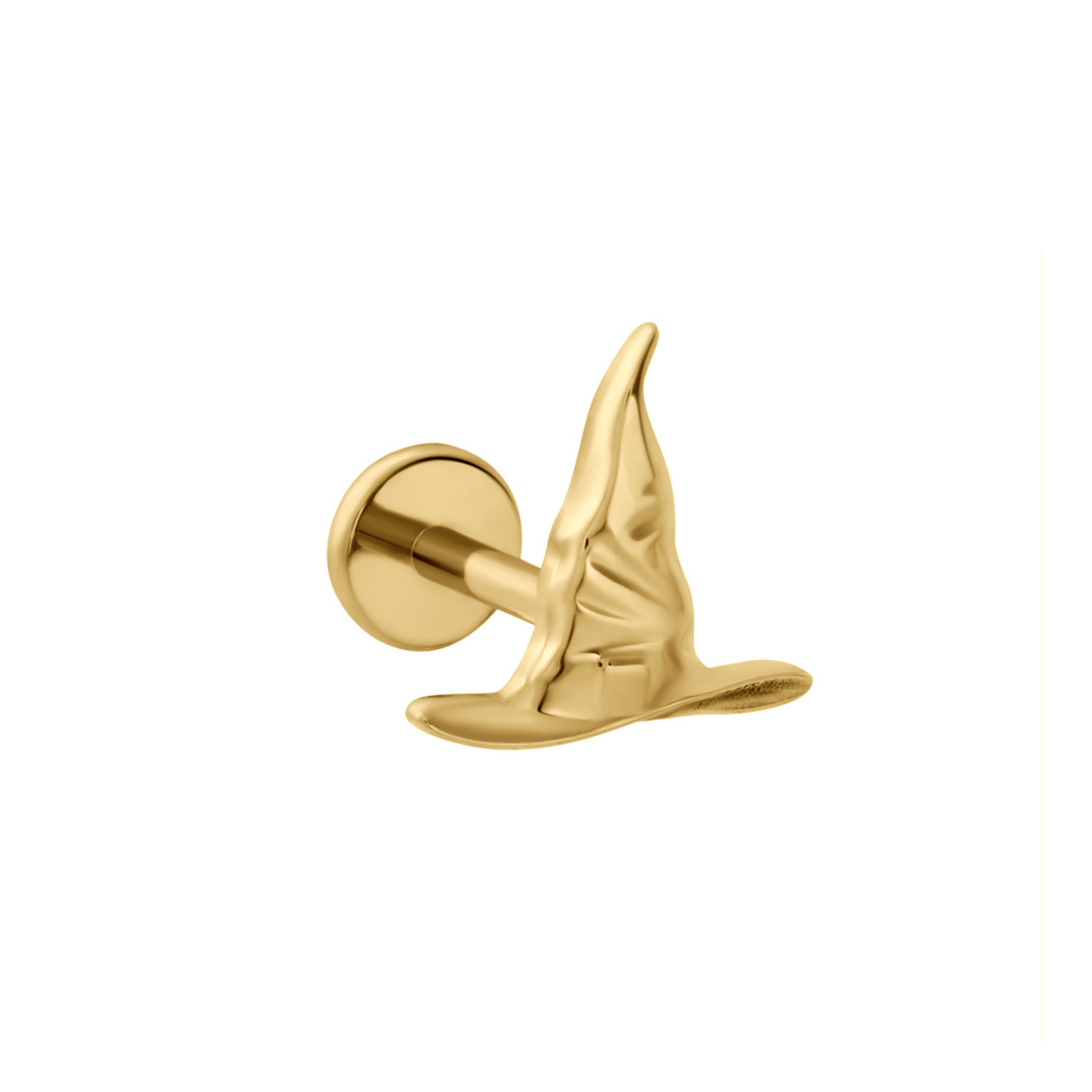 Witch Hat Flat Back Stud