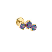 Third Eye Flat Back Stud - Witch’s Brew