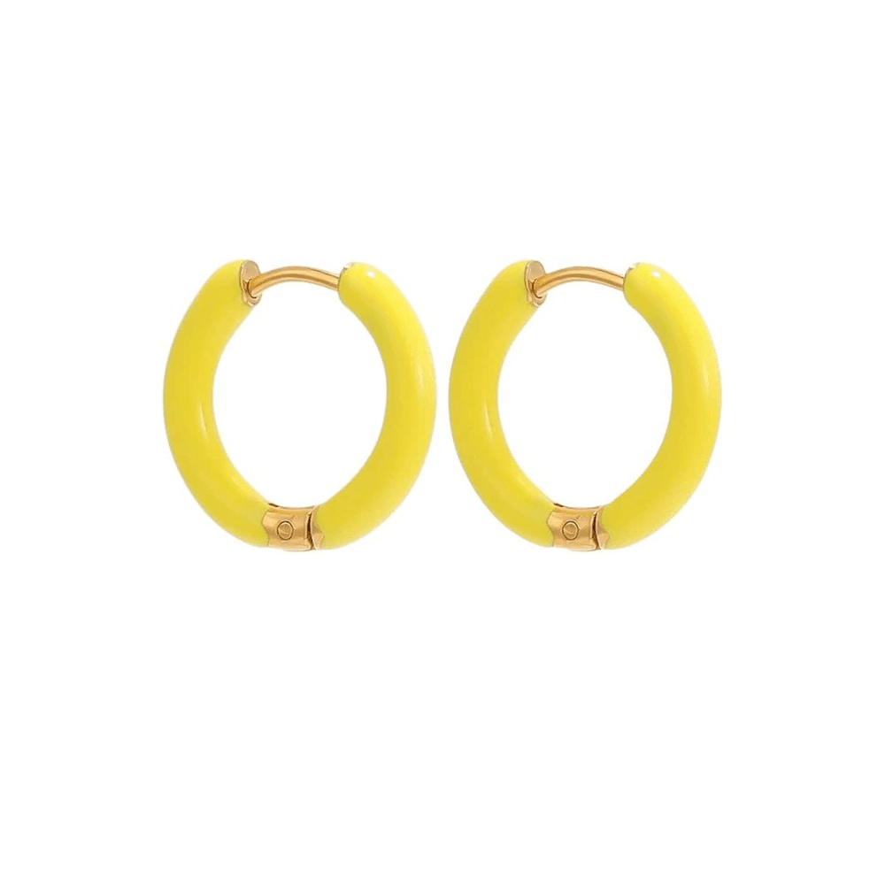 Enamel Hoops