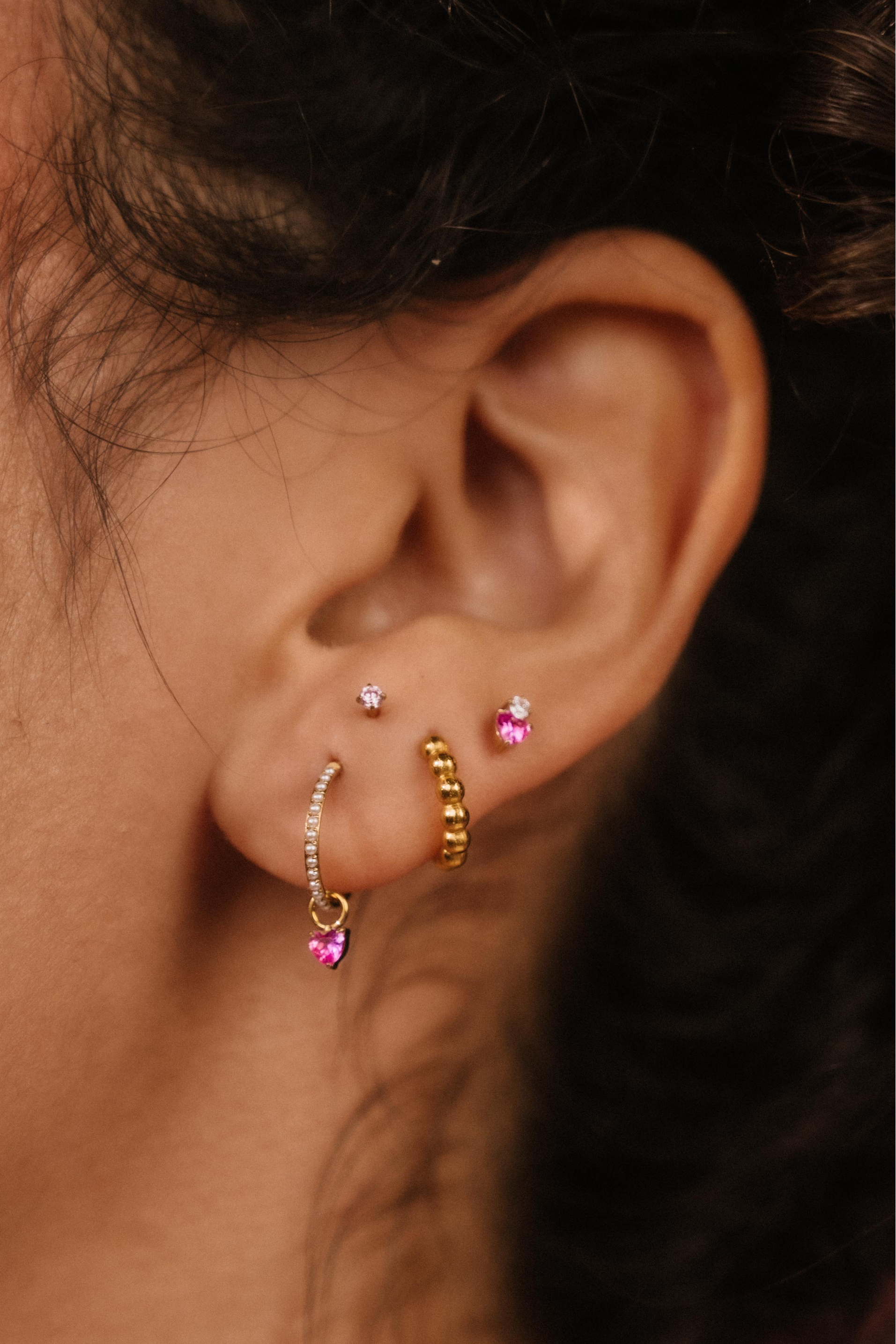 Heartthrob Flat Back Stud