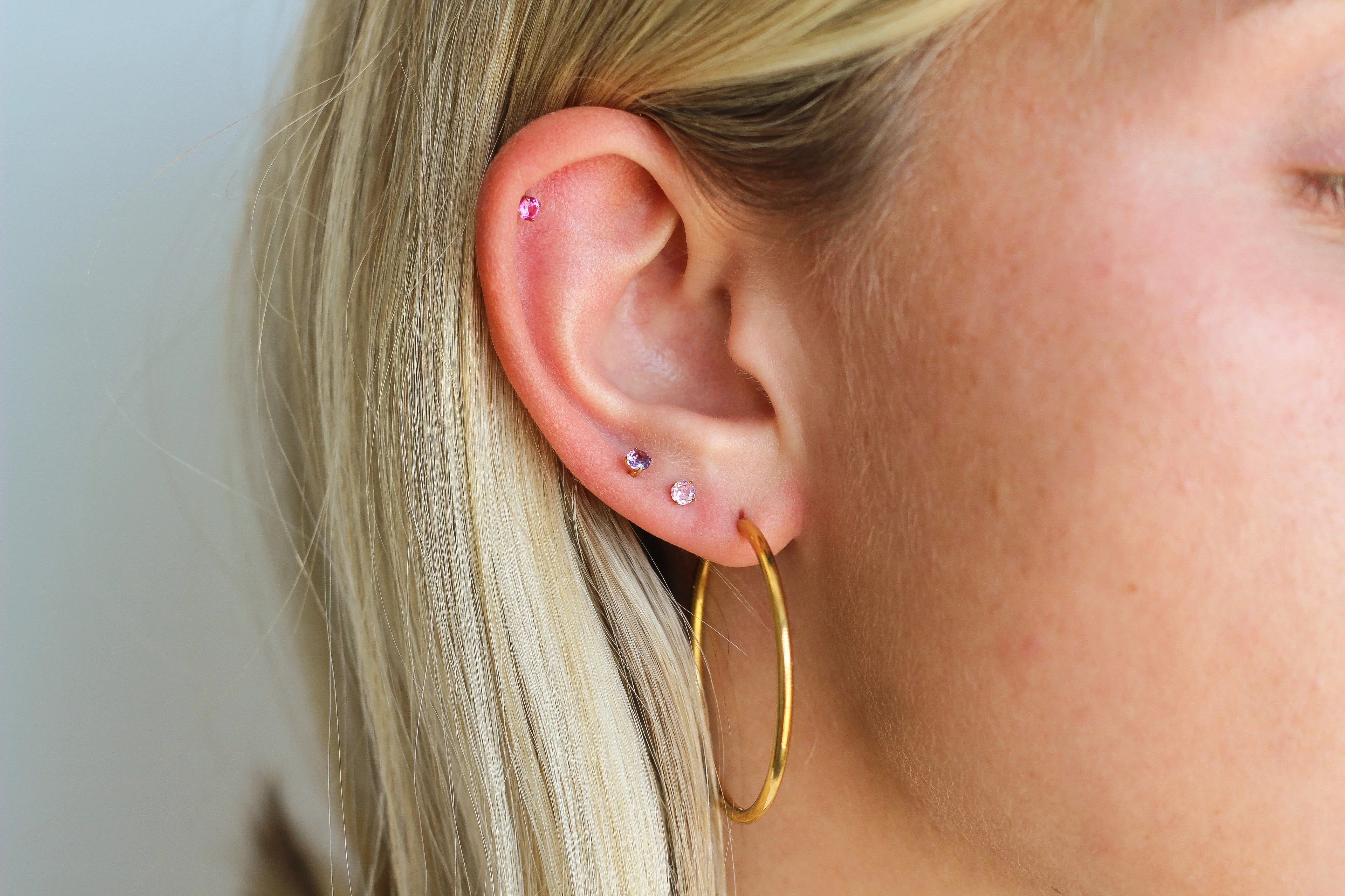 Birthstone Flat Back Stud