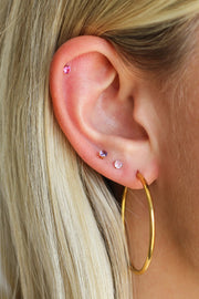 Birthstone Flat Back Stud