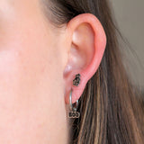 Boo Enamel Hoop Charm