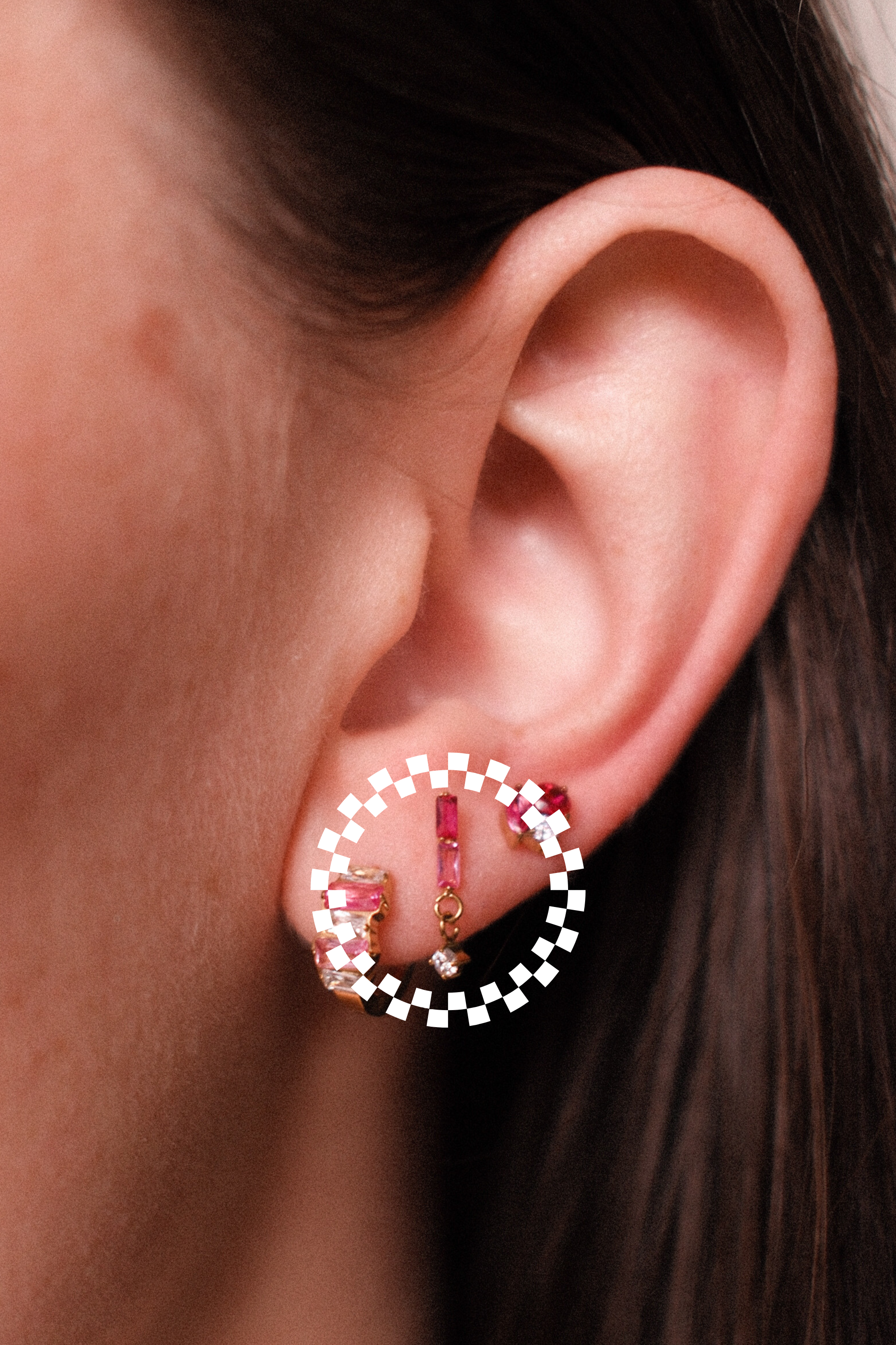 Gloss Flat Back Stud