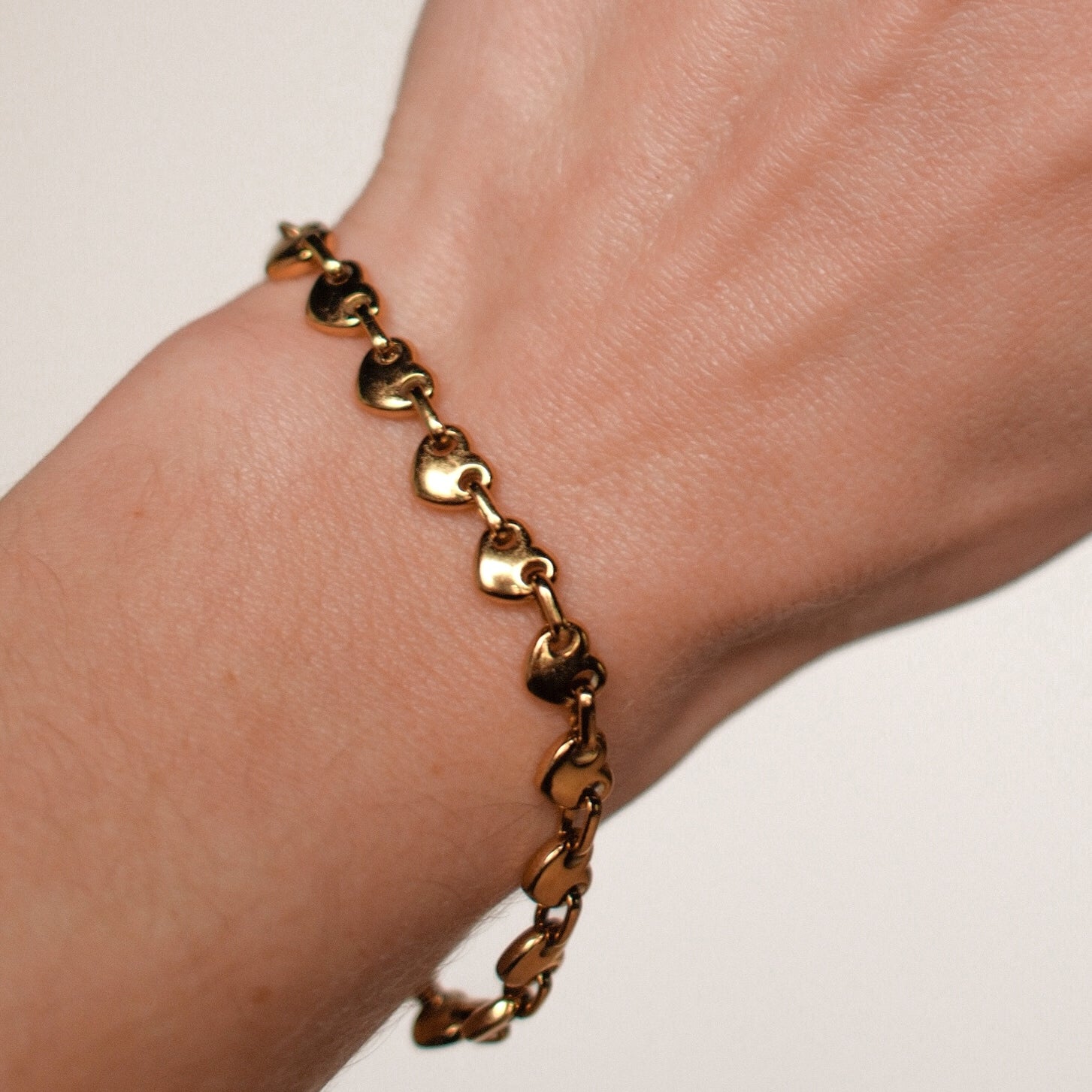 Heart Link Bracelet