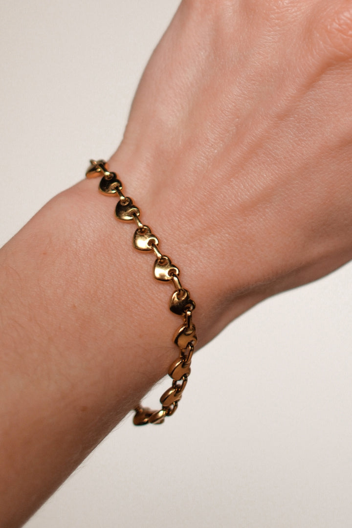 Heart Link Bracelet