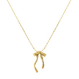 Jolie Ribbon Necklace