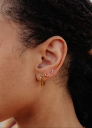 Mirage Flat Back Stud - Desert Sand