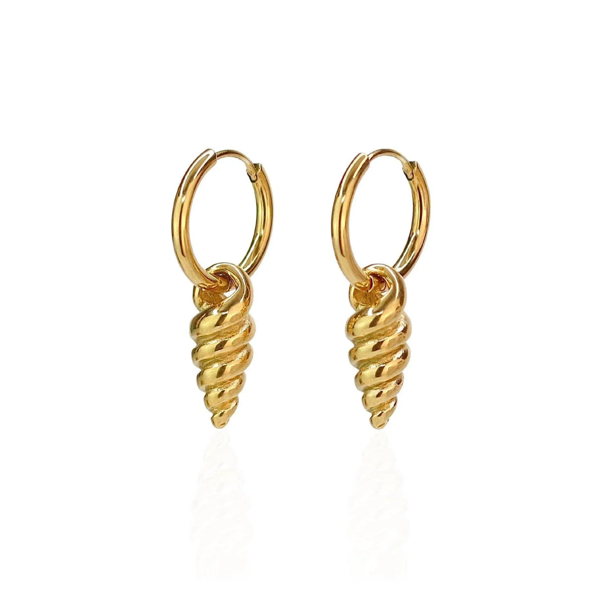 Spiral Shell Hoops