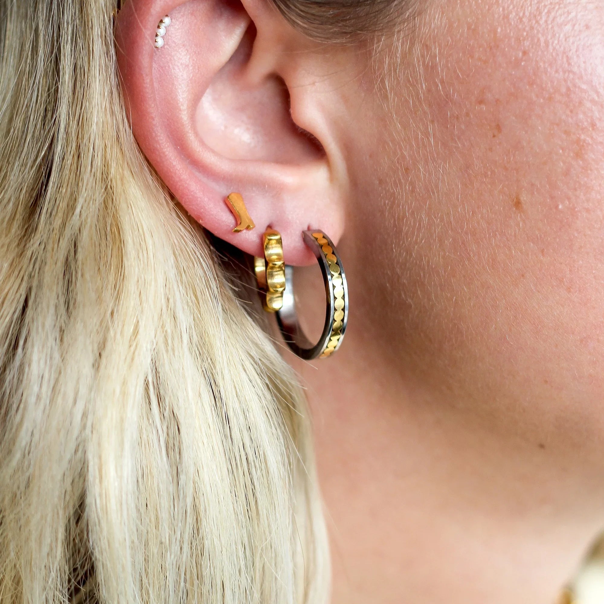 Western Boot Flat Back Stud