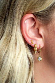 Western Boot Flat Back Stud