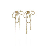 Tassel Bow 3-in-1 Earrings