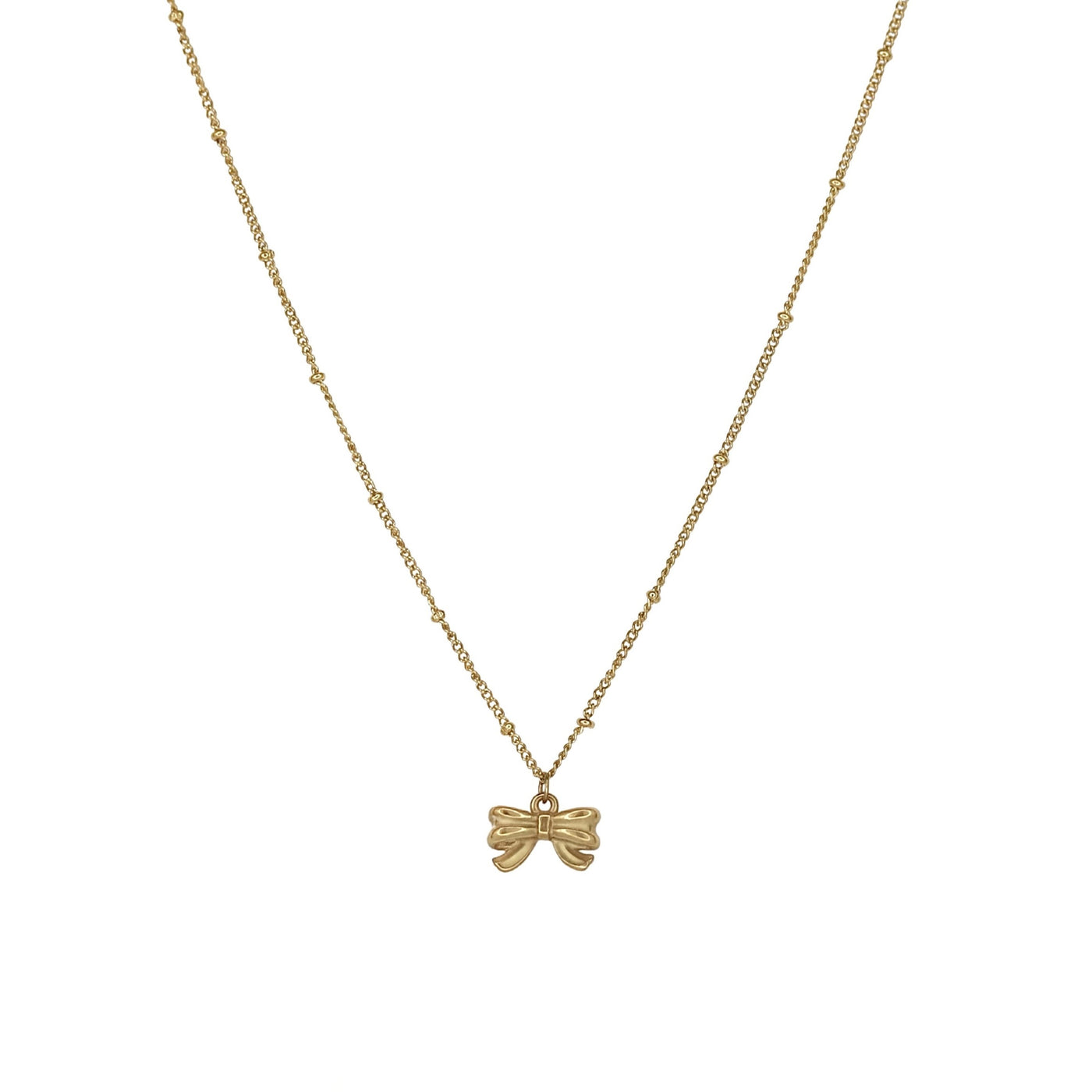 Stevie Bow Choker Necklace