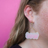Boo! Glow-in-the-dark Earrings