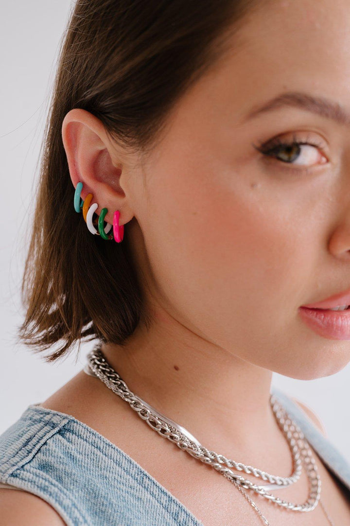 Enamel Hoops