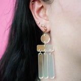 Frosted Alba Earrings
