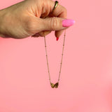 Give Me Butterflies Necklace