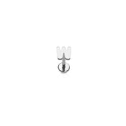 Letter Flat Back Stud