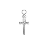 Dagger Clicker Hoop Charm