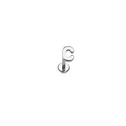 Letter Flat Back Stud