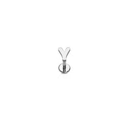 Letter Flat Back Stud