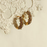 Angelic Diamond and Pearl Hoops