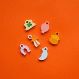 Lucky Charms - Acrylic Hoop Charms