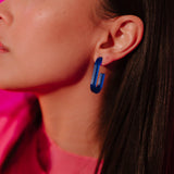 Colorful Acrylic Hoops