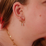 "Can I Keep You?" Gem Hoops