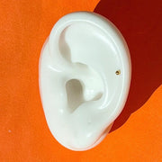 2mm Micro Dot Flat Back Stud - Surgical Steel