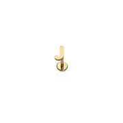 Letter Flat Back Stud